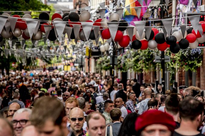 Canal Street, Manchester Pride